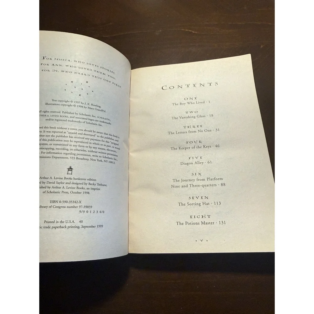 Harry Potter Ser.: Sorcerer's Stone by J.K. Rowling, Paperback, Scholastic, Ill…